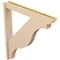 Ekena Millwork 5 1/2-in W x 38-in D x 42-in H Funston Slat Rough Cedar Woodgrain TimberThane Outlooker, Primed Tan OUTUR055X38X42FST24RCPR - alternate 5
